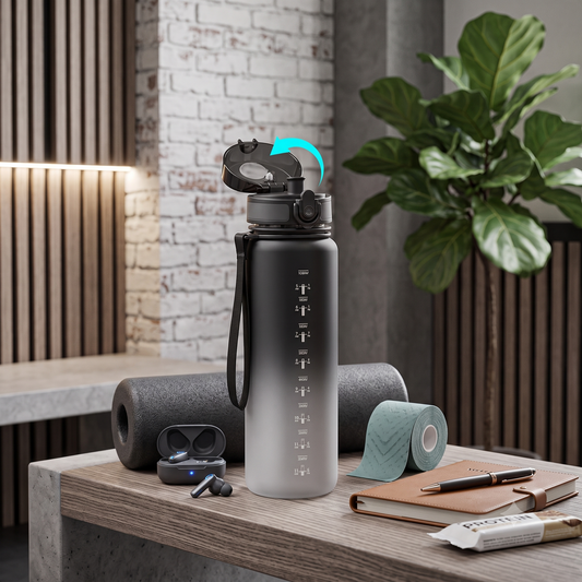 Gourde Sport 1L/ 750ML /650ML /500ML Légère et Robuste