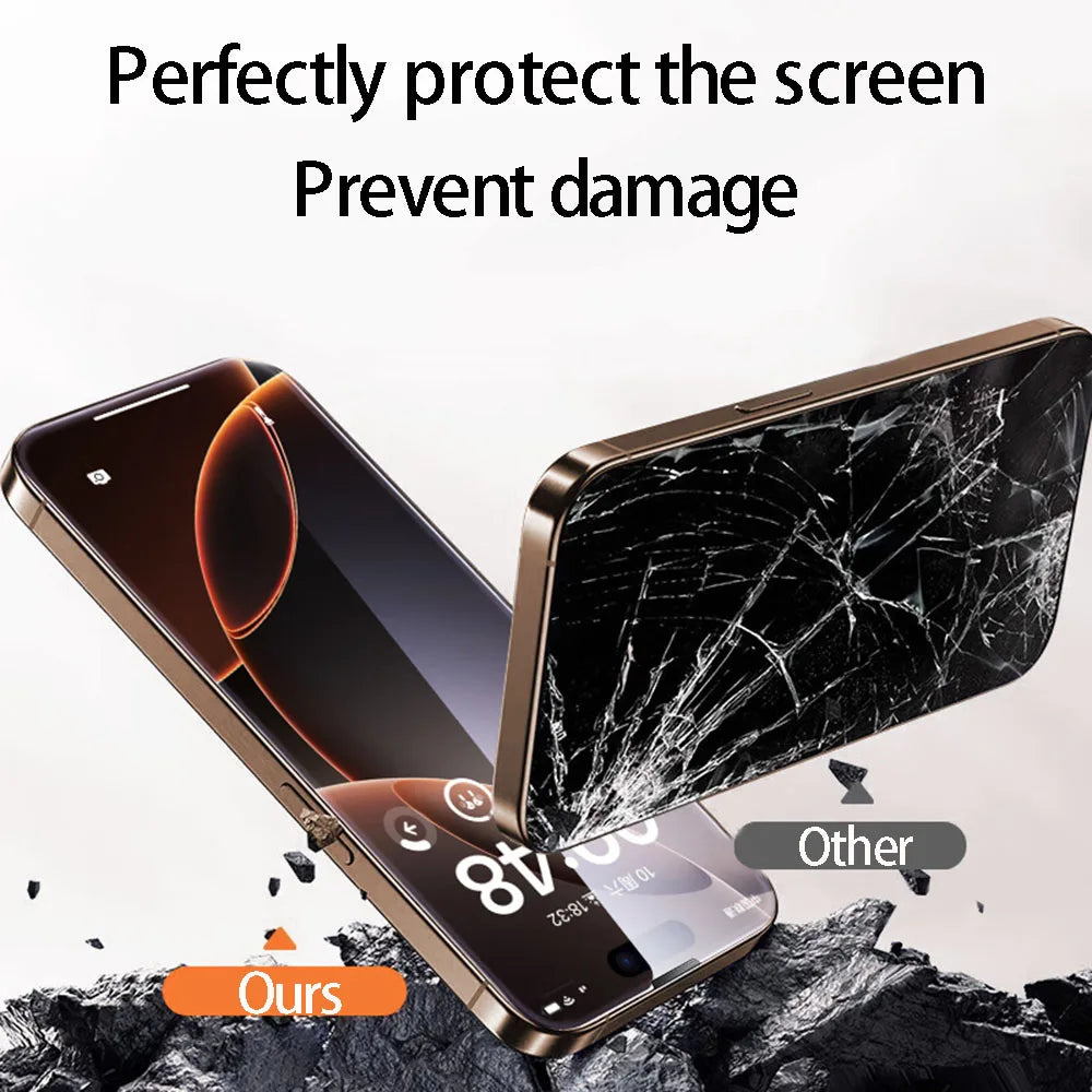 Verre Trempé Anti-Espion & confidentialité pour iPhone