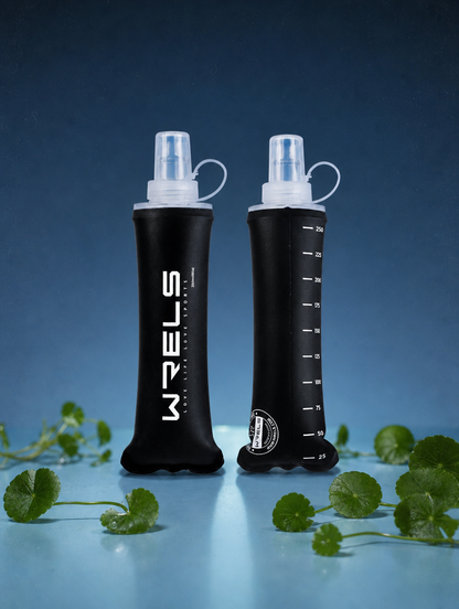Gourde Pliable WRELS – TPU Ultraléger, Idéale Course