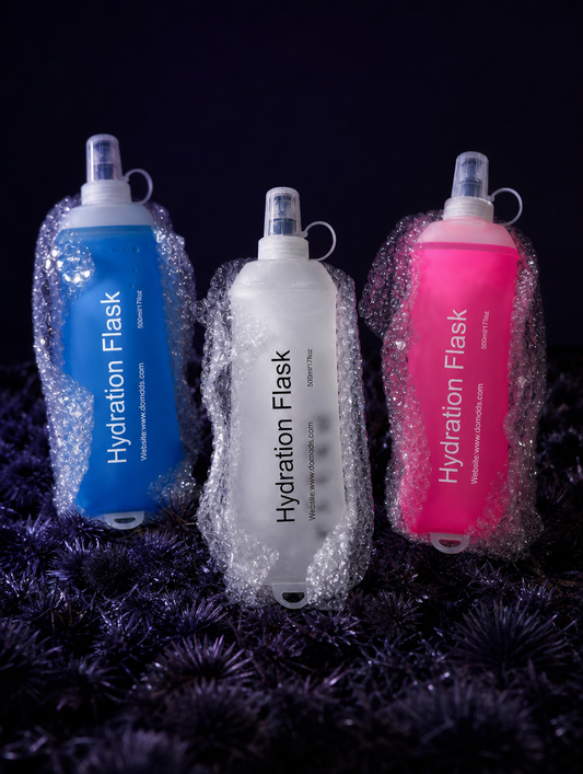 Gourde Pliable AXEN – 150 ml / 250 ml / 500 ml - TPU Souple & Ultra‑Légère