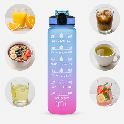 Gourde Isotherme 1L – Bouteille d’Eau Sport 18/8