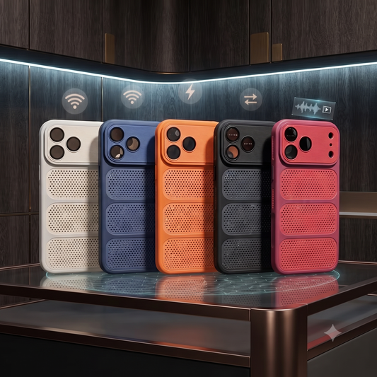 Coque Magnétique "Big Windows" – Antichoc & Dissipation Thermique
