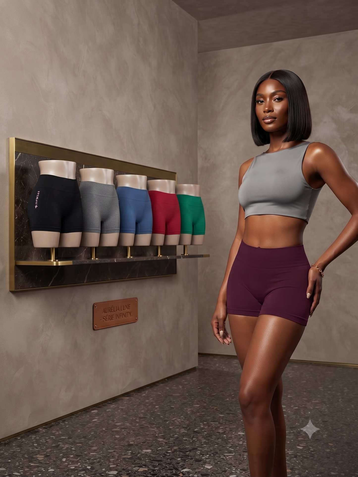 Short de Fitness Femme Taille Haute | Respirant, Gainant & Ultra Extensible