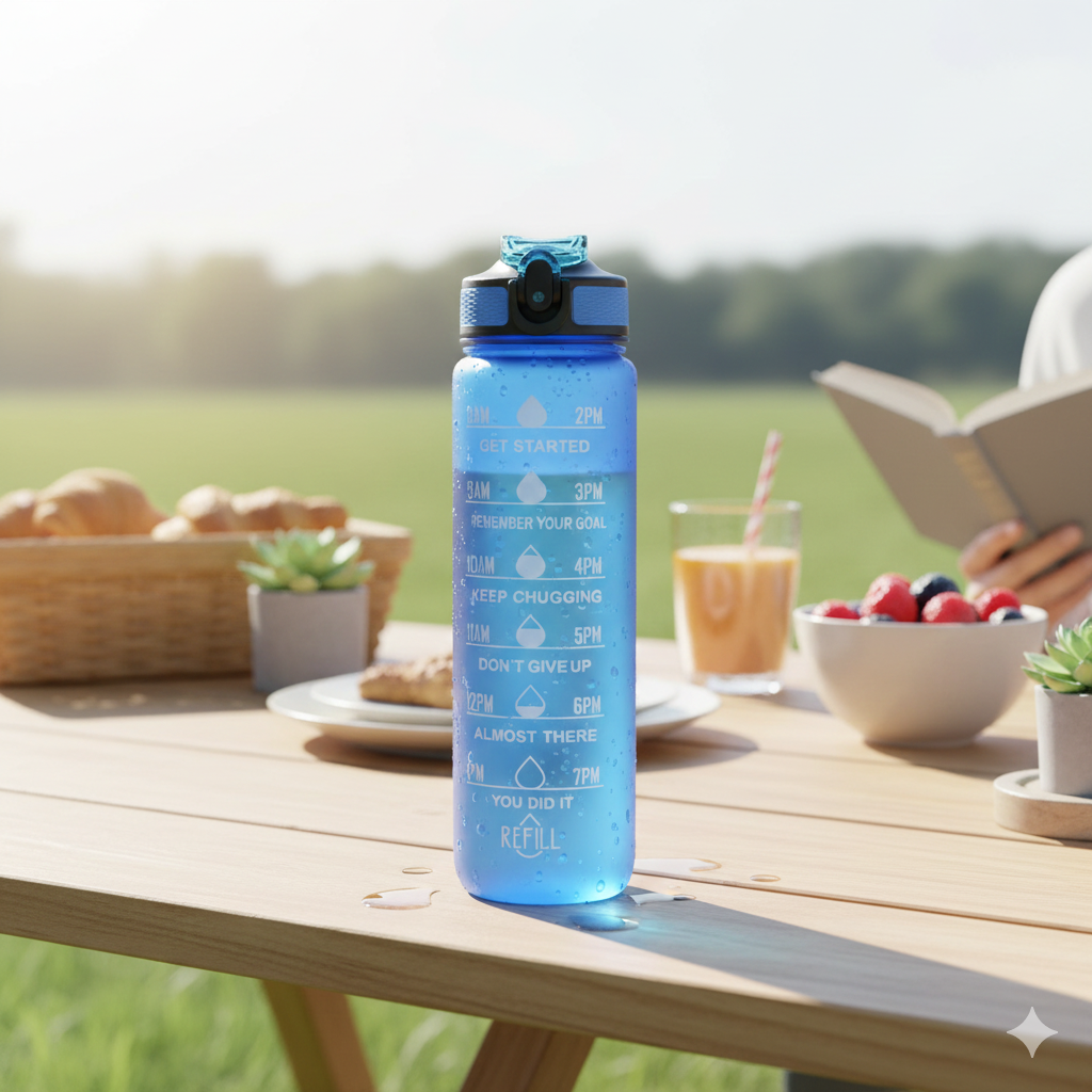 Gourde Isotherme 1L – Bouteille d’Eau Sport 18/8