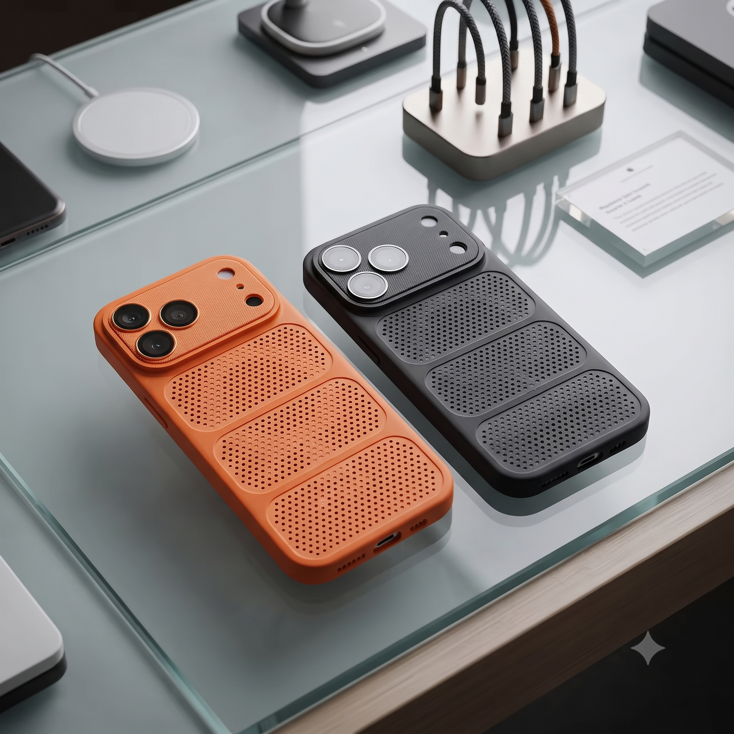 Coque Magnétique "Big Windows" – Antichoc & Dissipation Thermique