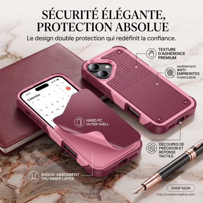 Coque de Protection Militaire Antichoc – Bouclier Extrême pour iPhone