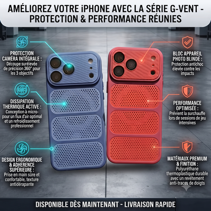 Coque Magnétique "Big Windows" – Antichoc & Dissipation Thermique