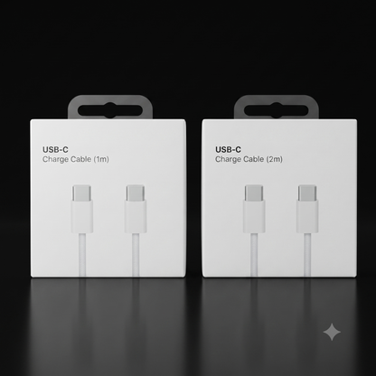 Câble USB-C Tressé Charge Rapide 60W PD pour iPhone 15/16/17