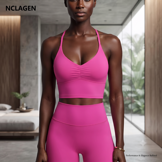 Débardeur de Sport Femme Sans Couture avec Soutien-Gorge Intégré