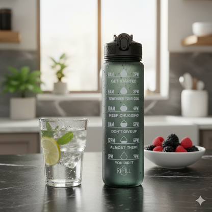 Gourde Isotherme 1L – Bouteille d’Eau Sport 18/8