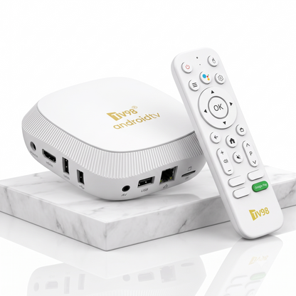 TV98 ATV Max - Smart TV Box 8K Lecteur Multimédia contrôle Vocal