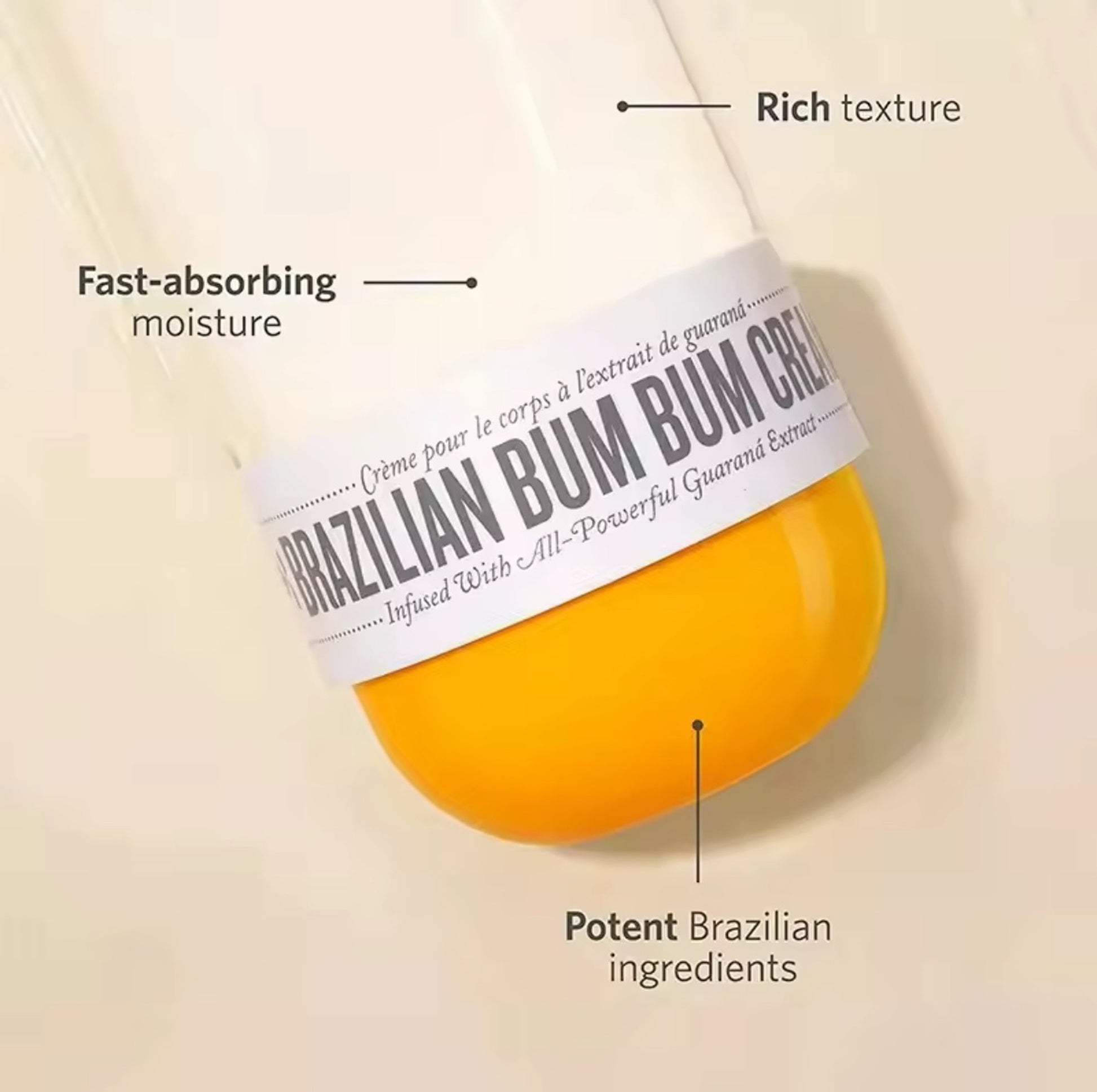 ✨ Texture riche et onctueuse : peau douce et lumineuse dès la première application