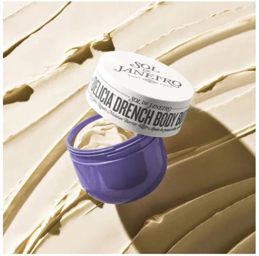 💜 DELICIA DRENCH BODY BUTTER – Hydratation & Réparation Intense 75 ml