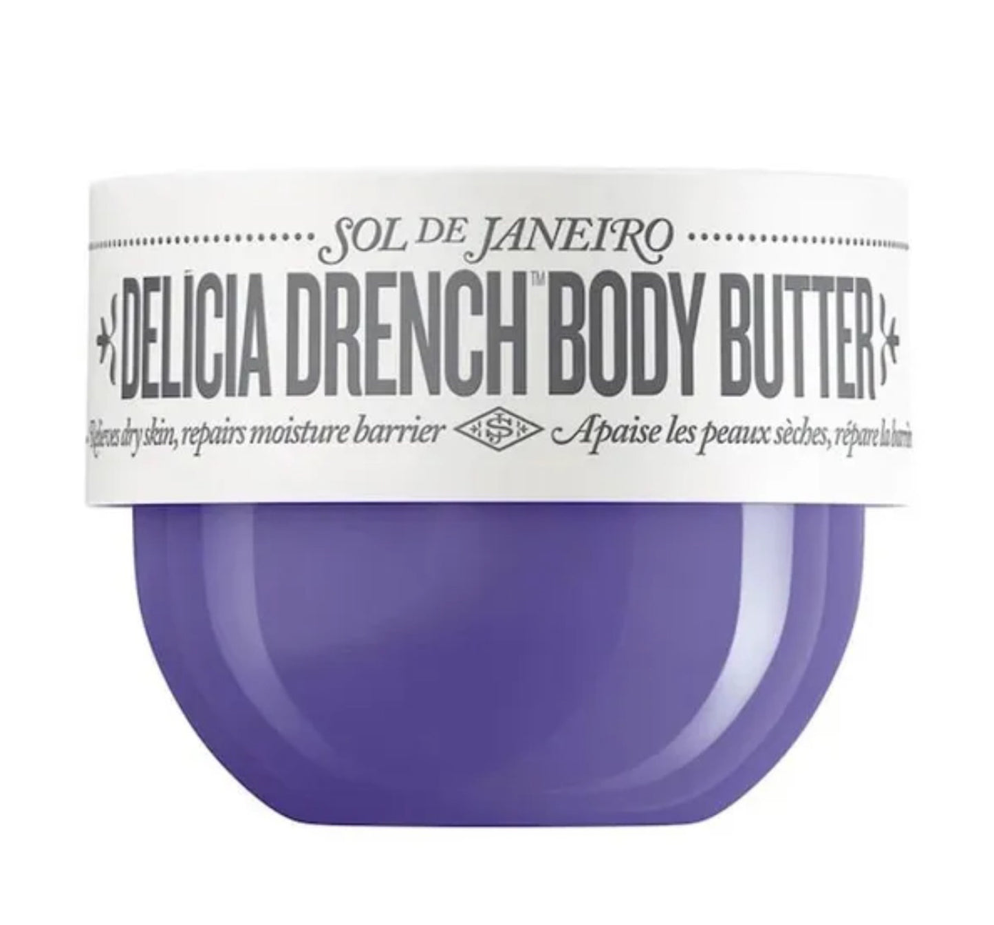💜 DELICIA DRENCH BODY BUTTER – Hydratation & Réparation Intense 75 ml