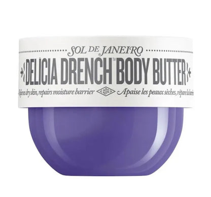 💜 DELICIA DRENCH BODY BUTTER – Hydratation & Réparation Intense 75 ml