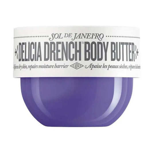 💜 DELICIA DRENCH BODY BUTTER – Hydratation & Réparation Intense 75 ml