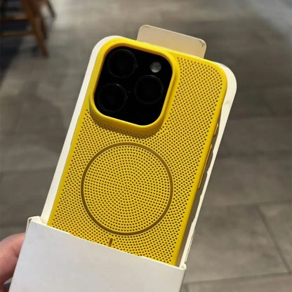 Grille de Dissipation Thermique Magnétique – Coque MagSafe iPhone