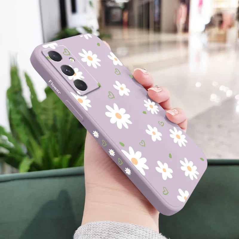 Coque Tender Daisy –  ( toute la gamme Samsung Galaxy A – 4G & 5G )