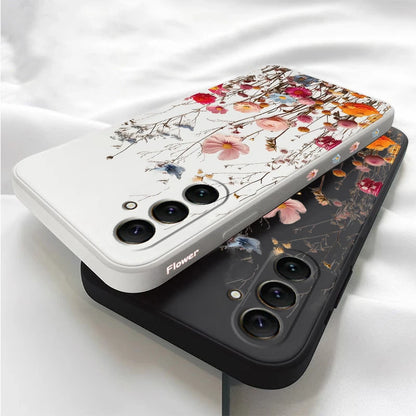 Coque en Silicone "Belle Rose" _ Protection & Samsung Galaxy
