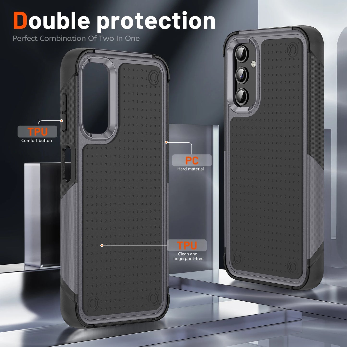 Coque Antichoc Protection Militaire pour Samsung Galaxy