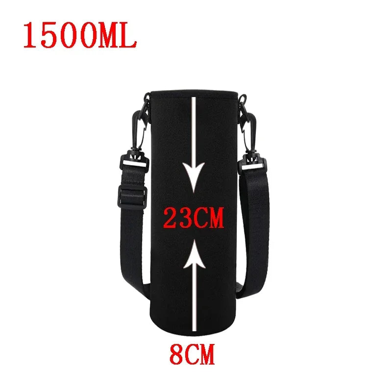 Housse Isolante en Néoprène pour Bouteille et Thermos – Sangle Réglable