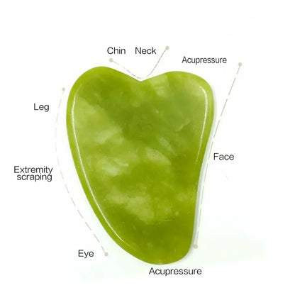 Rouleau & Gua Sha en Résine – Éclat du Visage