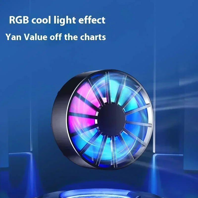 Refroidisseur Magnétique Ultra-Silencieux & Mobile (Éclairage RGB)