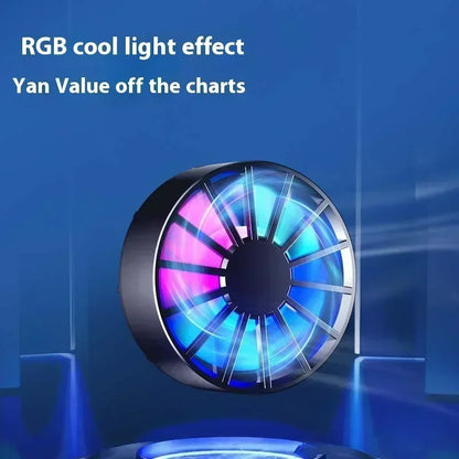 Refroidisseur Magnétique Ultra-Silencieux & Mobile (Éclairage RGB)