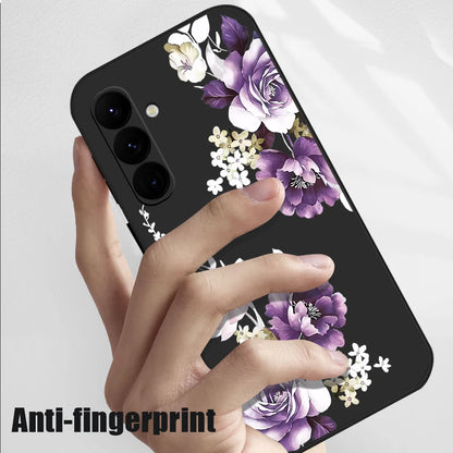 Coque Fleur de Pivoine Violette & Samsung Galaxy