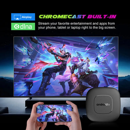 Boîtier Android TV 16 | 4K & Performance 8 Go/256 Go
