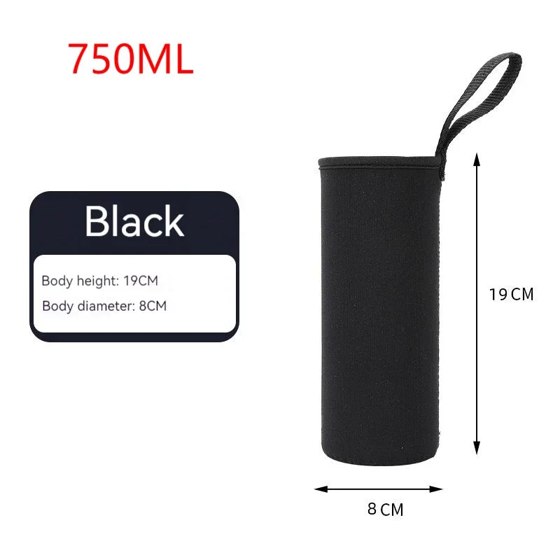 Housse Isolante en Néoprène pour Bouteille et Thermos – Sangle Réglable