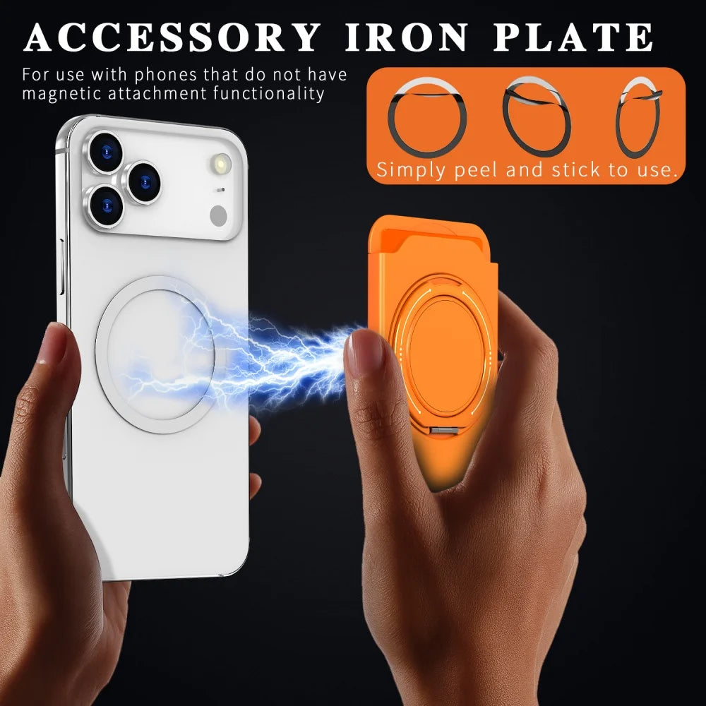 Étui Porte-Cartes Magnétique Compatible MagSafe