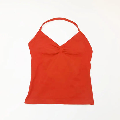 Débardeur de Sport Femme Sans Couture avec Soutien-Gorge Intégré