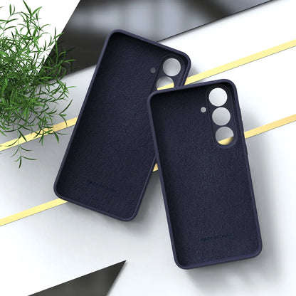 Coque en Silicone Liquide Premium pour Samsung Galaxy