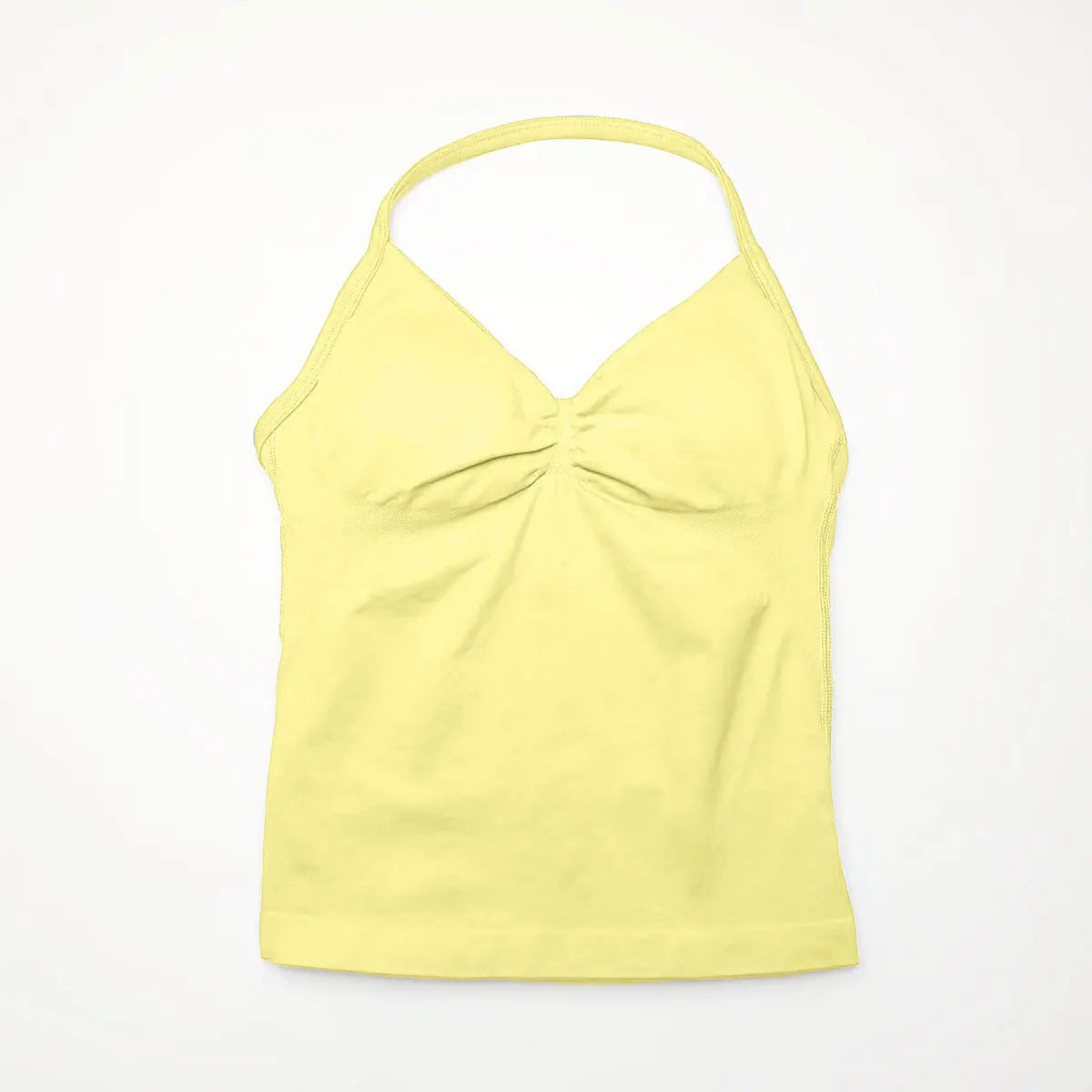 Débardeur de Sport Femme Sans Couture avec Soutien-Gorge Intégré