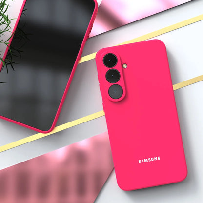 Coque en Silicone Liquide Premium pour Samsung Galaxy