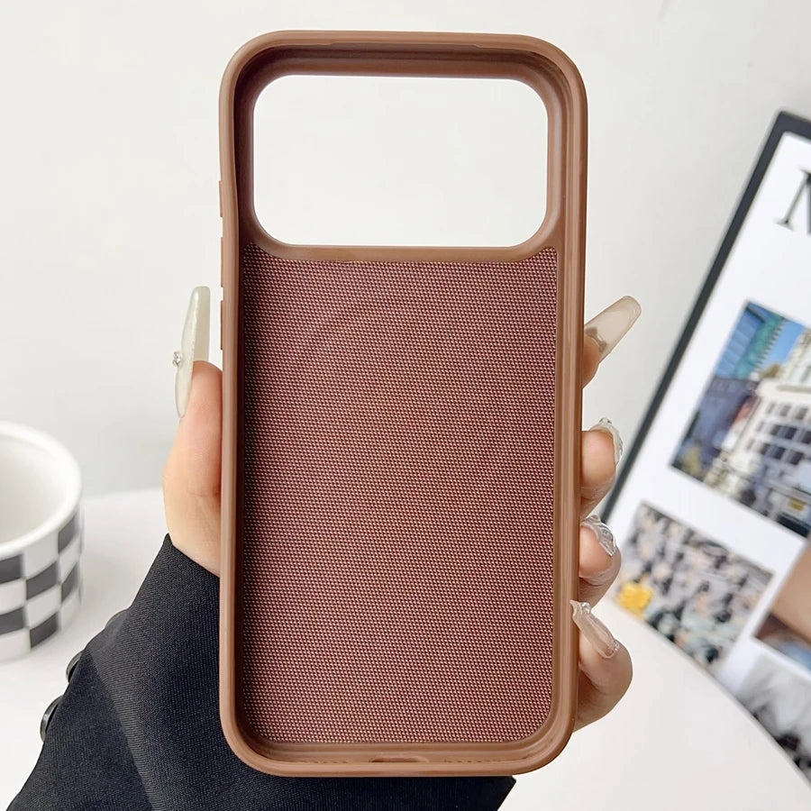 Coque Tissée Premium MagSafe pour iPhone