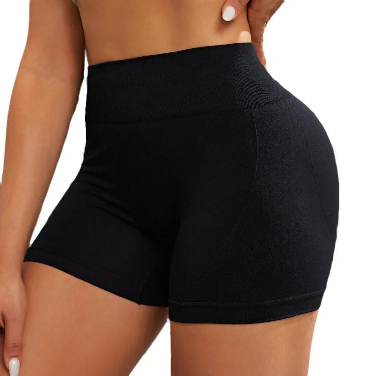 Short de Fitness Femme Taille Haute | Respirant, Gainant & Ultra Extensible