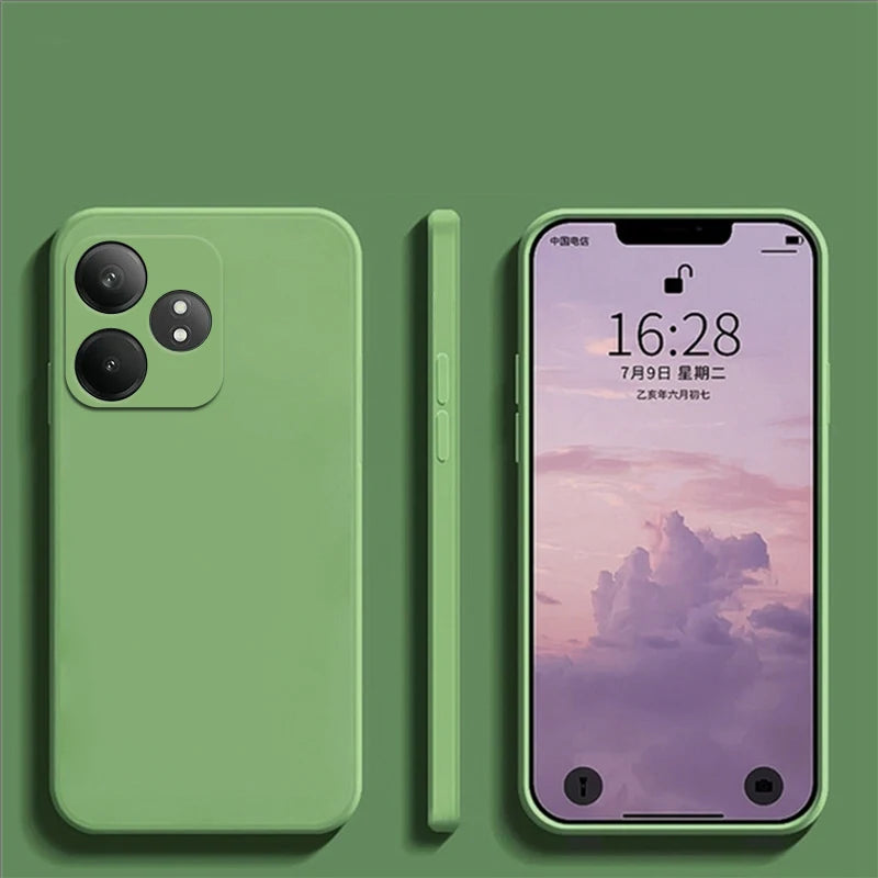 📱 Coque en Silicone Liquide TPU – Anti‑Chute pour Realme GT 6