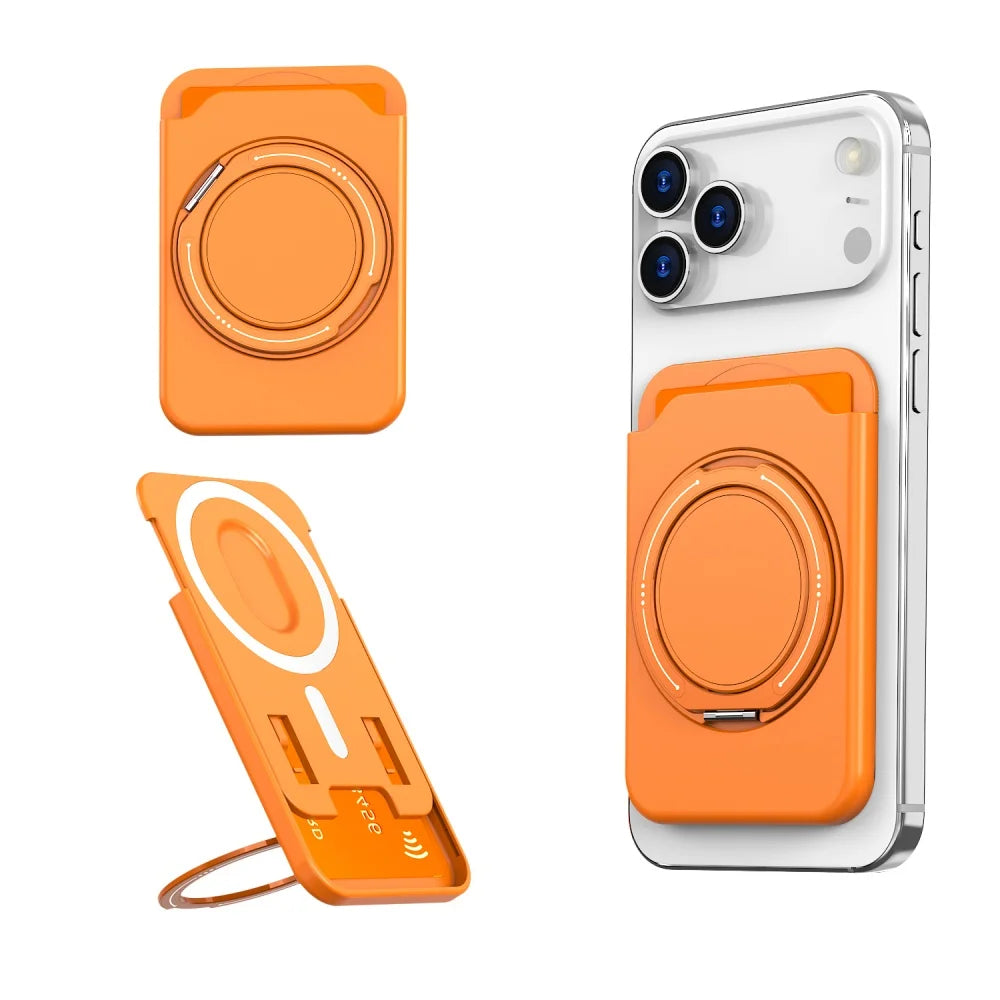 Étui Porte-Cartes Magnétique Compatible MagSafe