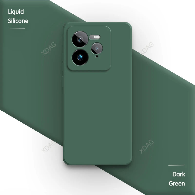 Coque en silicone liquide – Realme GT7 Pro / GT7 / GT7T 5G Racing Classic ⭐