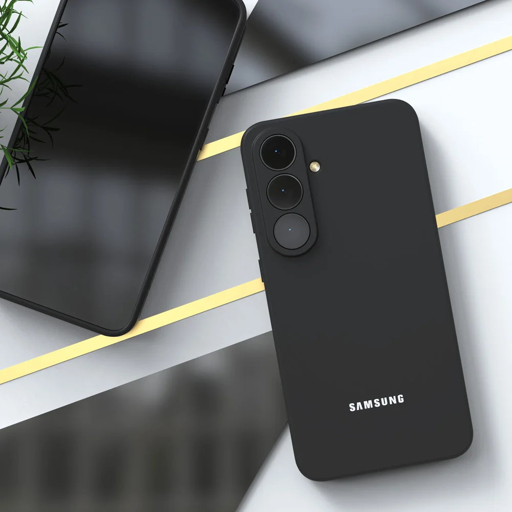 Coque en Silicone Liquide Premium pour Samsung Galaxy