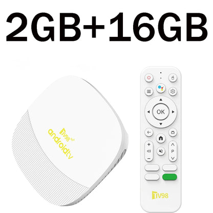 TV98 ATV Max - Smart TV Box 8K Lecteur Multimédia contrôle Vocal