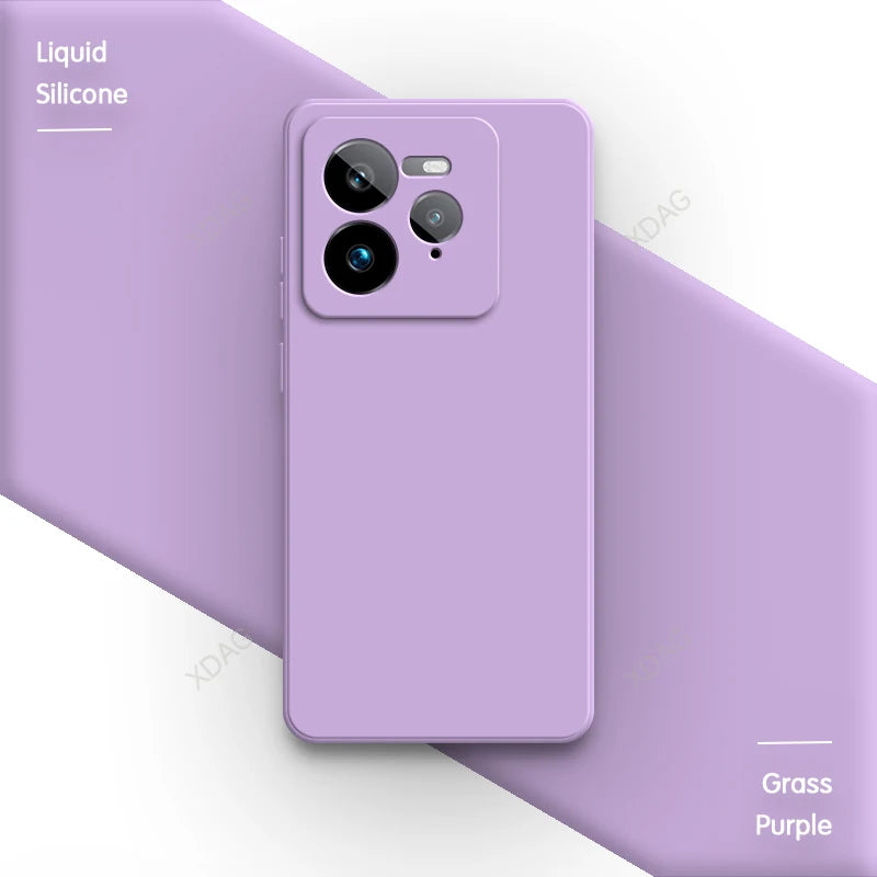 Coque en silicone liquide – Realme GT7 Pro / GT7 / GT7T 5G Racing Classic ⭐