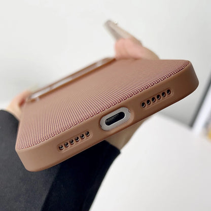 Coque Tissée Premium MagSafe pour iPhone