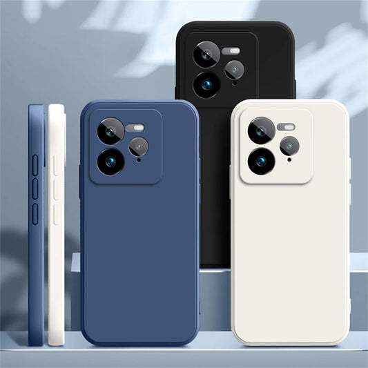 Coque en silicone liquide – Realme GT7 Pro / GT7 / GT7T 5G Racing Classic ⭐