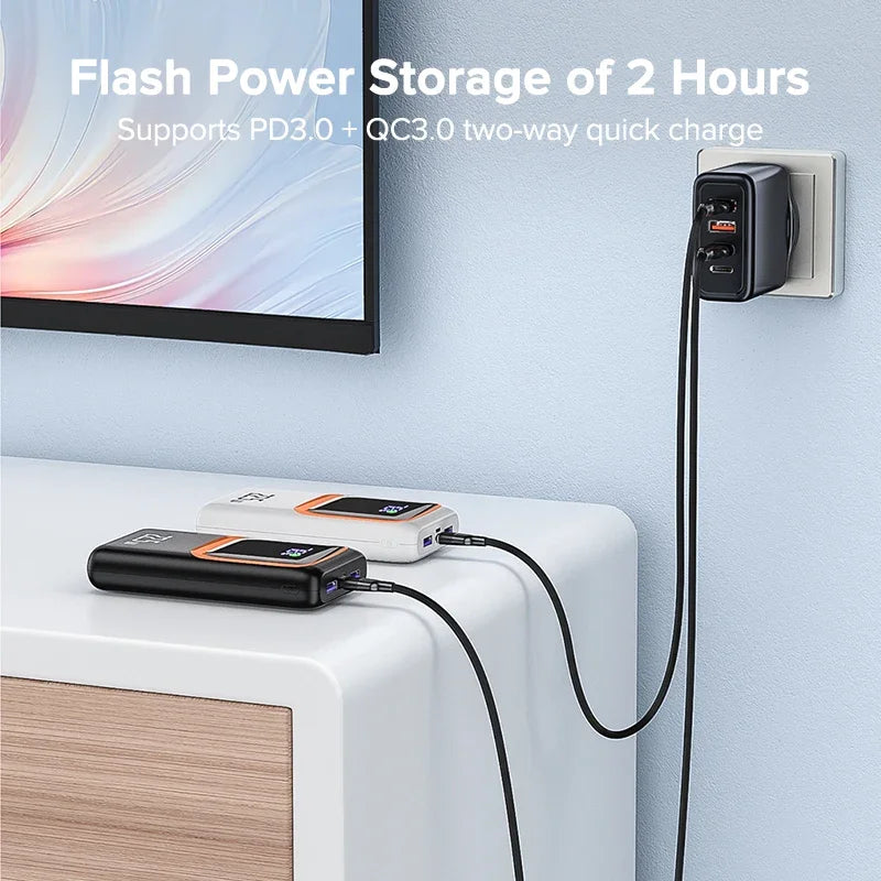Batterie Externe 20 000 mAh – Charge Rapide 22,5W PD