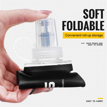 Gourde Pliable WRELS – TPU Ultraléger, Idéale Course