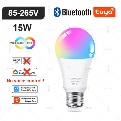 Ampoule LED Intelligente Wi-Fi & Bluetooth Compatible Alexa et Google