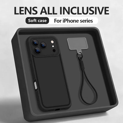 Coque TPU Antichoc avec Dragonne pour iPhone